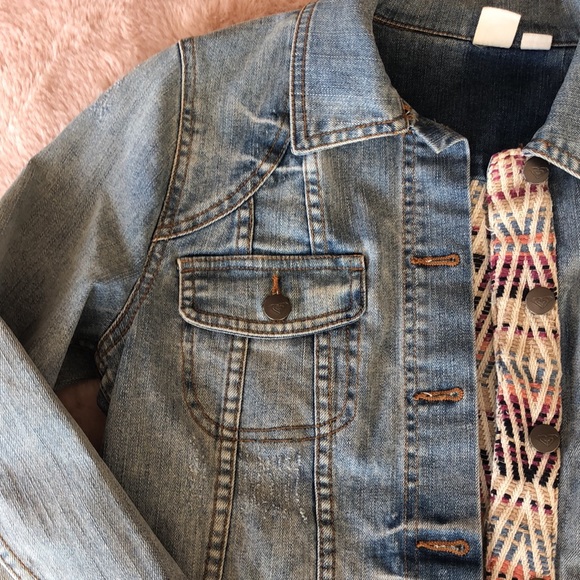 SOLD Roxy Dancing Shores Jean Jacket - Picture 4 of 6
